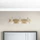 Luke 3 Light Transparent Dimmable Vanity Light