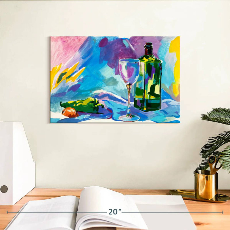 Yarlin Alcohol, 8" H x 12" W