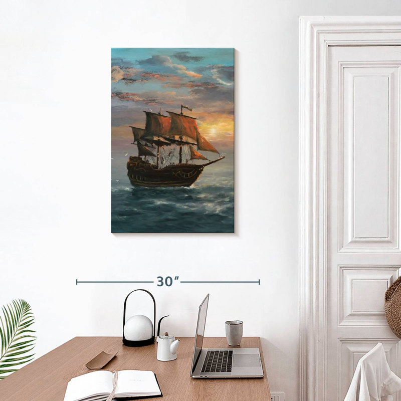 Slave Ship, 30" H x 20" W