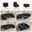 Kandle Modular Upholstered Velvet Chaise Sectional Sofa-948274230