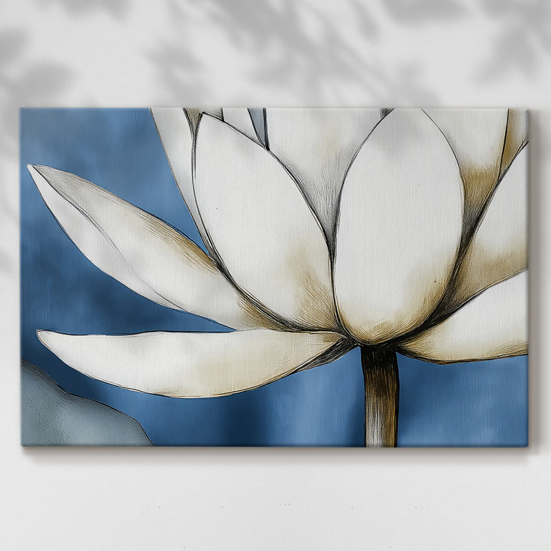 Série Floral-XXV -Galerie enveloppée Cavas, 18 x 27