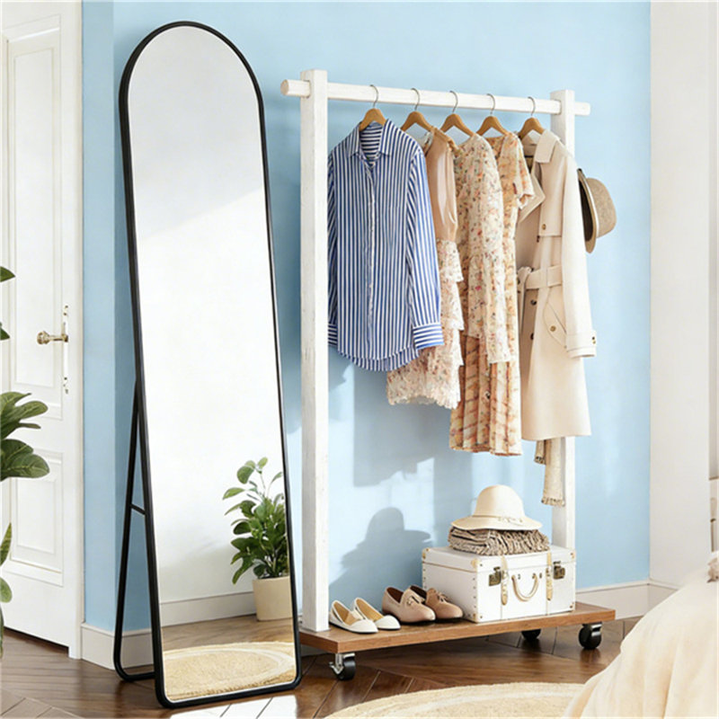 61"x 17" Arched Full Length Mirror