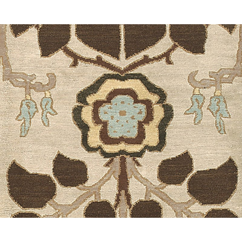 Inverness Wool Oriental Area Rug in Beige/Brown, Rectangle 12' x 16'