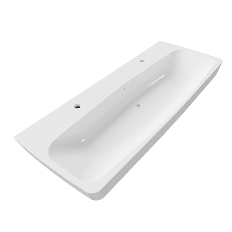 Lavabo de salle de bain blanc