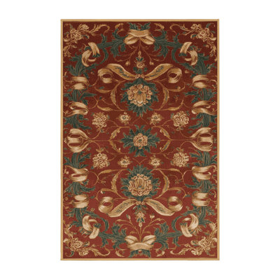 Tapis brun français lavable à la machine