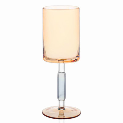 Amber & Smoke Stem Wine Glasses 6pk - Amber & Smoke