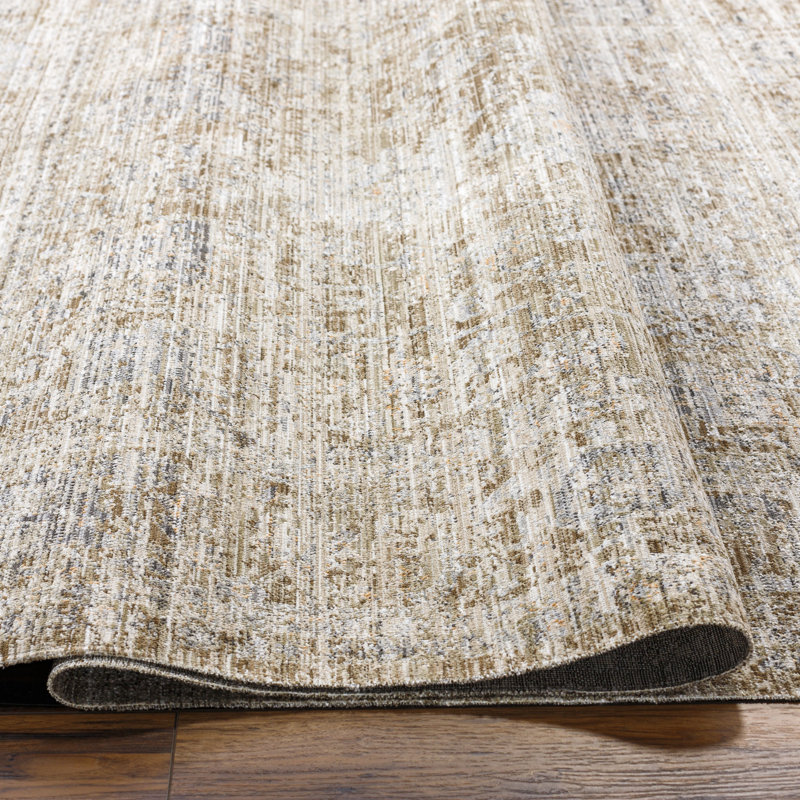 Tapis taupe / brun Becki Owens x Livabliss Margaret, Rectangle 7 pi 10 po x 10 pi