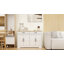 Buffet 47,95 "avec 2 tiroirs et 4 portes