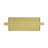 Bijou Ember Collection Handle Pull - 3" Center to Center Cabinet Pull Brushed Golden Brass - Contemporary Hardware for Drawers & Cabinets-107440018-109470531