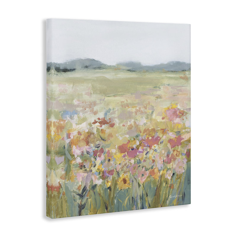 «Soft Softflower Meadow» par Pamela Munger, H 48 po x l 36 po