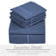 Ensemble de draps 6 pièces en microfibre brossée double ultra douce, feuilles rafraîchissantes avec poches très profondes - Lavable à la machine-102691418-102691420