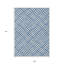 Tapis intérieur lavable à motif géométrique 9 pi x 12 pi ivoire