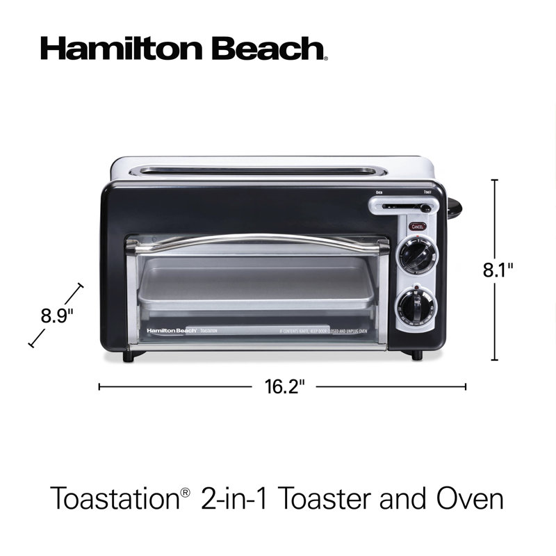 Toastation® 2-in-1 Toaster And Oven
