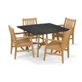 Myres Outdoor 5 - Piece Dining Set