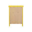 Table de chevet jaune vibrante-936158775