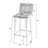 Nelly Leather 32" Bar Stool-108088480-72067926
