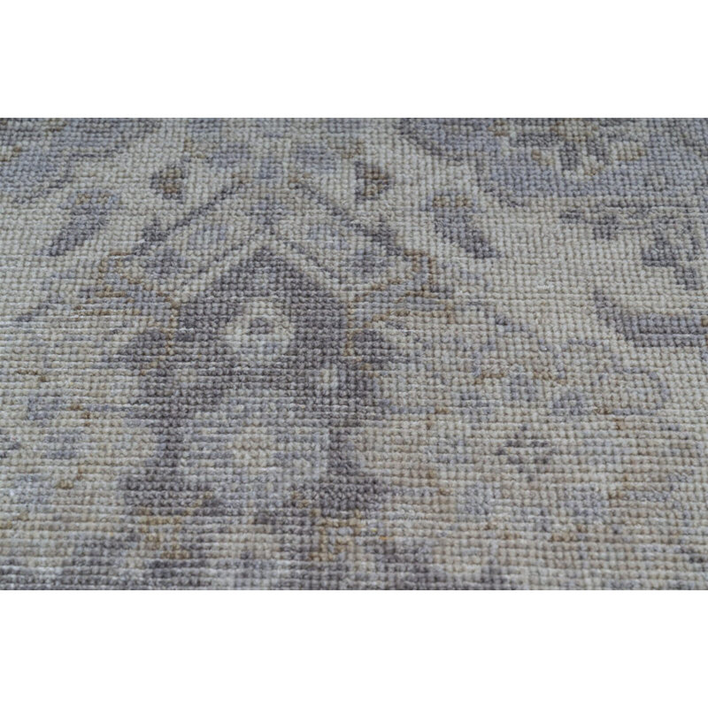 Tapis noué à la main de style rétro Dover
