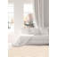 Tapis kaki clair à tissage plat Mujtaba