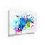 « explosion-bleu », reproduction d’impression sur toile tendue-31978673