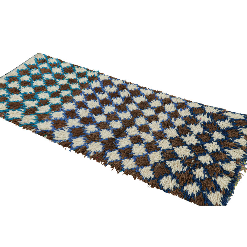 One-of-a-Kind 2'7"x6'2" Hand Knotted Area Rug