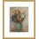 «Bouquet of Flowers in a Green Vase» par Odilon Redon, impression giclée sur cadre