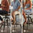 Port Morris Adjustable Height Counter Stool with Metal Frame