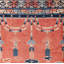Tapis chinois antique à motif de piliers