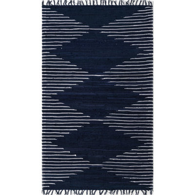 Gwin Cotton Abstract Indoor Rug