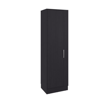 Storage Cabinet Manika, Laundry, Black