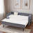Diamond Grid Velvet Daybed With Usb Charging, Side Pocket And Trundle-120018405