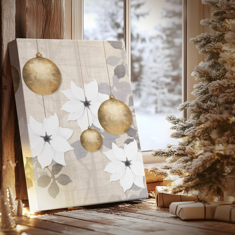 Toile tendue avec châssis Frostlit, H 27 po x l 18 po