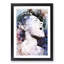 Billie Holiday in Abstract - Picture Frame Painting Print-55685765-55685768