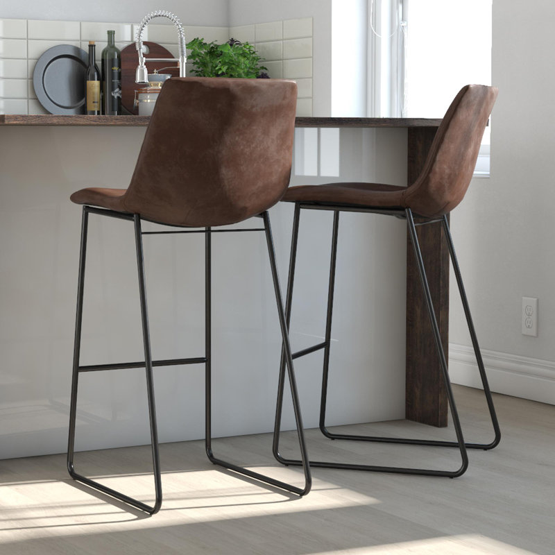 Guerrier Counter Stool, Brown