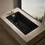 Tea-for-Two 60" x 32" Undermount Whirlpool Cast Iron Bathtub with Heater-1075915628