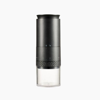 Electric Coffee Grinder - 1500mAh Rechargeable Type-C Portable Bean Grinder with Adjustable Settings