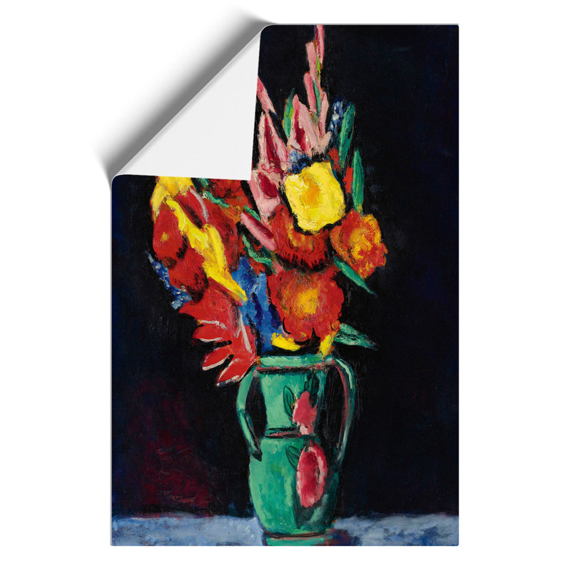 Flowers in a Vase by Marsden Hartley - Frameless Print, 42cm H x 30cm W x 0.1cm D
