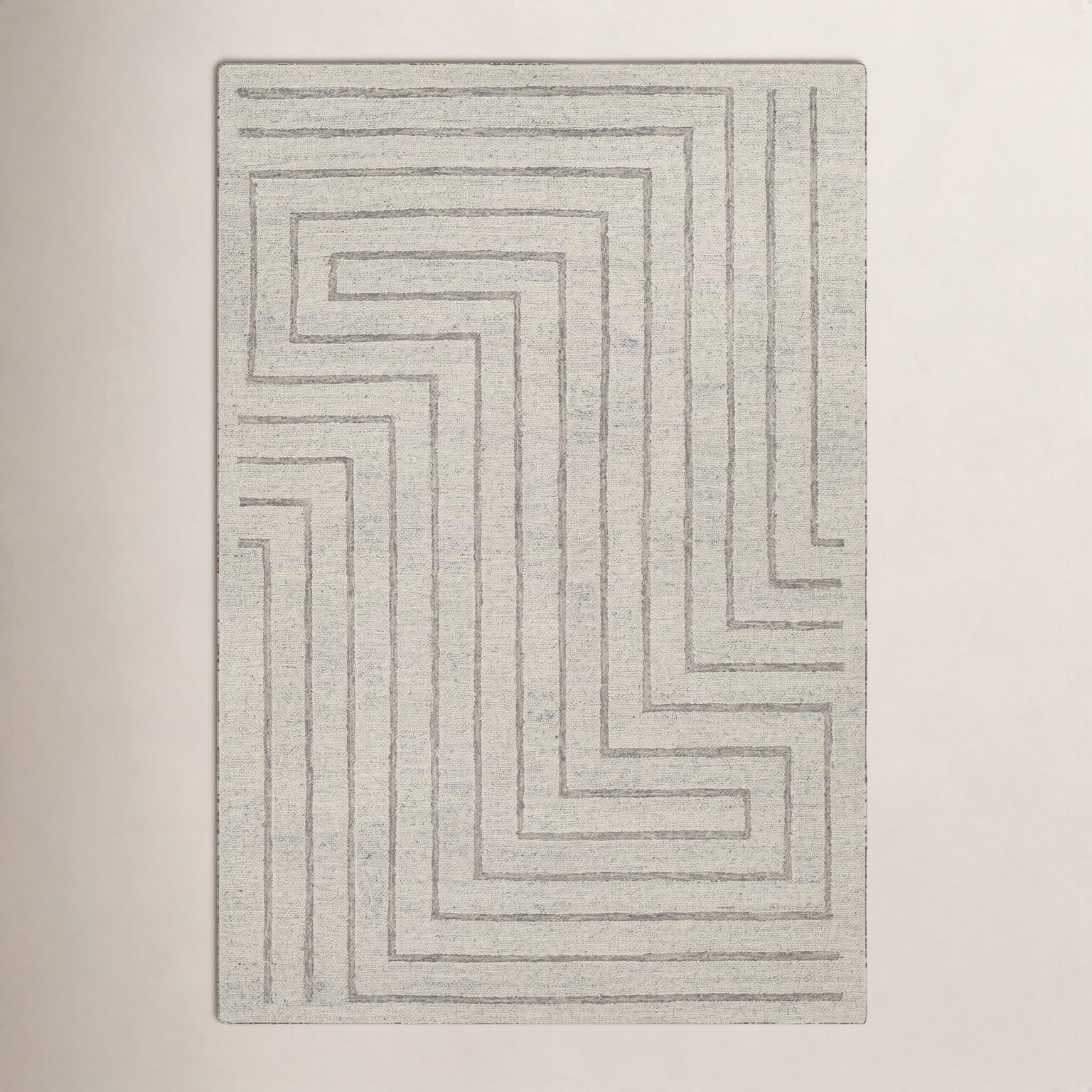 Rafferty Hand-Woven Geometric Rug, Rectangle 8'10" x 12'