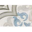 Carrelage en porcelaine gris mat / bleu Valencia Daiza 8 "x 8" Valencia