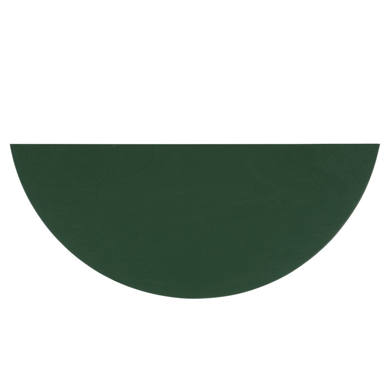 Console Orvis Demilune, Vert jardin