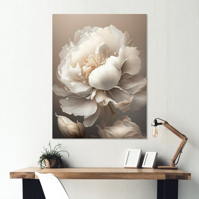 Peony Flower VI - Print on Canvas