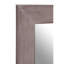 Wine Solid Wood Flat Wall Mirror-39983868