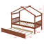 Lit en bois avec couchette-732680306