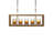 Tenebroso 5 Light Rectangular Chandelier