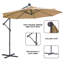 Parasol d'extérieur à DEL 10 pi