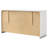 Clapp 6-drawer Dresser White High Gloss