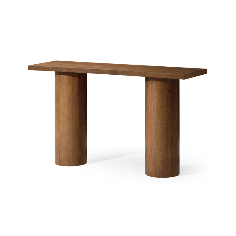 Maven Lane Lana Contemporary Wooden Console Table, Refined Brown