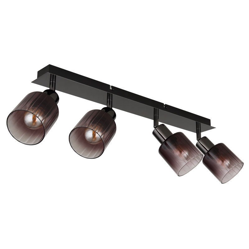 Glass Spotlight, Satin black