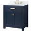 Ensemble de meuble-lavabo simple 30 po Minnetrista-40418313