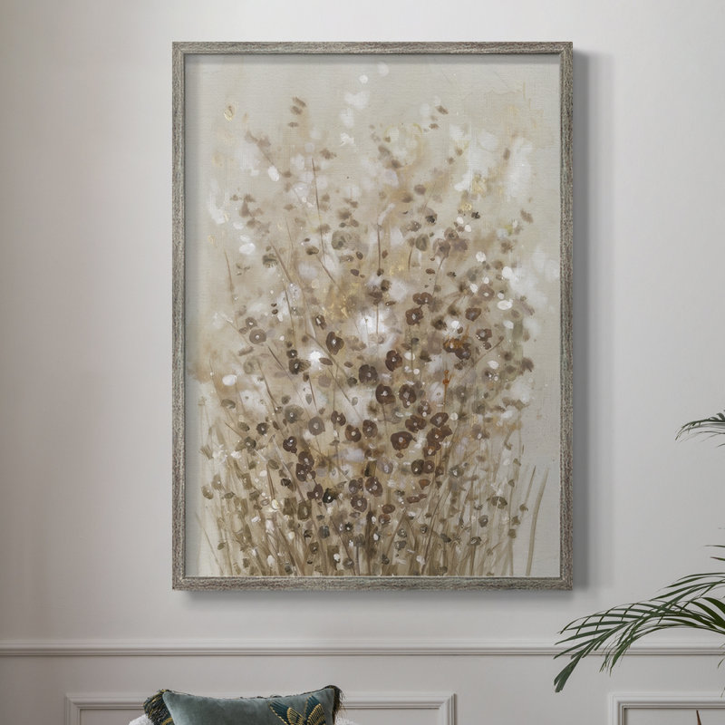 «Flourish II», reproduction encadrée - bois massif, H 11 po x l 9 po