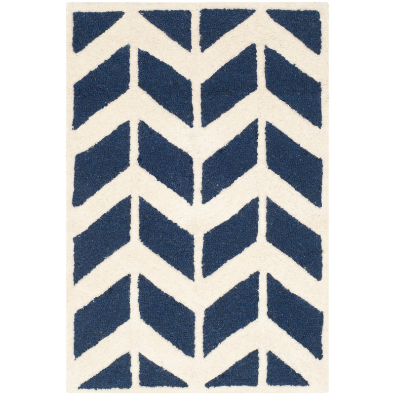 Esperance Tufted Wool Performance Geometric Rug, Rectangle 2' x 3'